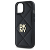 DKNY ETUI DO IPHONE 15 6.1 QUILTED STACK LOGO Z LUKSUSOWYM WYKOŃCZENIEM
