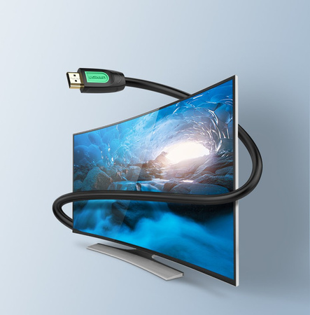 Ugreen kabel przewód HDMI - DVI 4K 60Hz 30AWG 1m czarny (30116)
