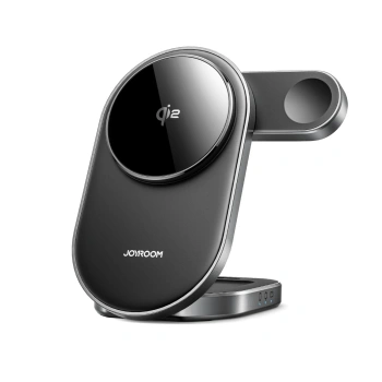 JOYROOM ŁADOWARKA INDUKCYJNA QI 3W1 BEZPRZEWODOWA DO TELEFONÓW DO MAGSAFE