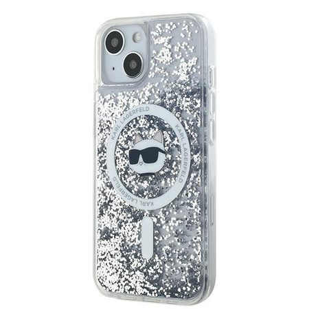 KARL LAGERFELD ETUI HARDCASE DO IPHONE 14 15 13 6,1 LIQUID GLITTER