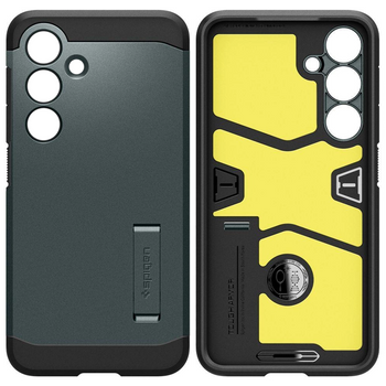 Etui Spigen Tough Armor na Samsung Galaxy S24+ - ciemnozielone