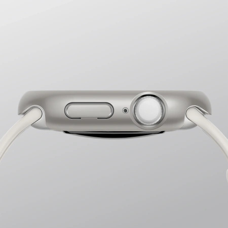 Etui ochronne AMAZINGTHING Minimal na Apple Watch Series 11 46mm - srebrne