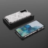 Honeycomb etui pancerny pokrowiec z żelową ramką Samsung Galaxy S22 przezroczysty