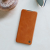 Nillkin Qin Leather etui skórzany pokrowiec z klapką portfel brązowe - samsung Galaxy A14
