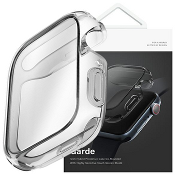 UNIQ etui Garde Apple Watch Series 7/8 41mm. szary/smoked grey