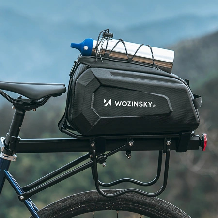 Sakwa rowerowa Wozinsky WSR-01B na bagażnik 9l - czarna