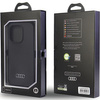 Etui Audi Silicone Case na iPhone 14 Pro - czarne AU-LSRIP14P-Q3/D1-BK