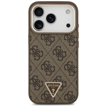 GUESS CASE 4G TRIANGLE LOGO MAGSAFE DO IPHONE 17 PRO MAGNETYCZNY SYSTEM