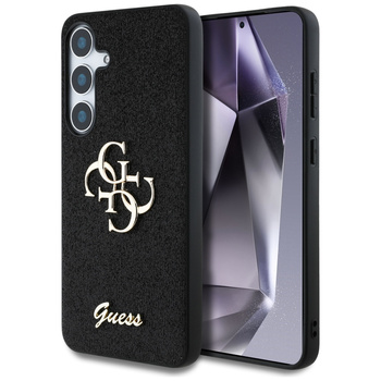 GUESS ETUI FIXED GLITTER BIG DO SAMSUNG GALAXY S25+ TPU OCHRONA METAL LOGO