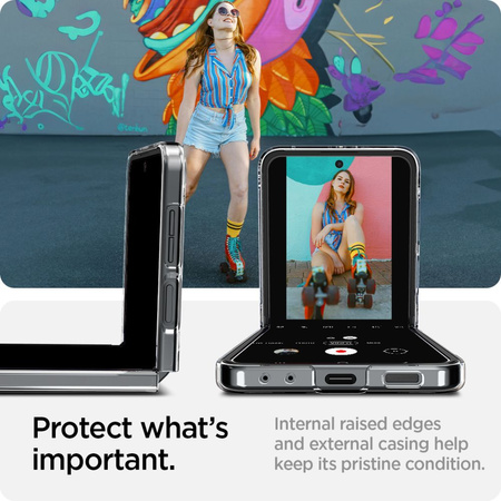 SPIGEN ETUI CASE POKROWIEC DO SAMSUNG GALAXY Z FLIP 6 PRZEZROCZYSTY AIRSKIN