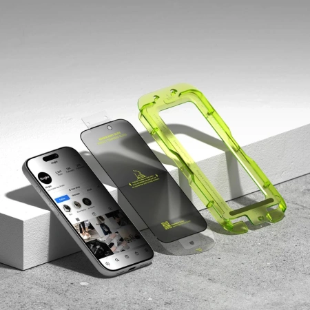 RINGKE SZKŁO PRYWATYZUJĄCE EASY SLIDE 2-PACK DO IPHONE 17 PRO MAX OCHRONA