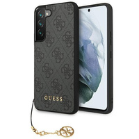 Etui Guess GUHCS23MGF4GGR S23+ S916 - szare hardcase 4G Charms Collection