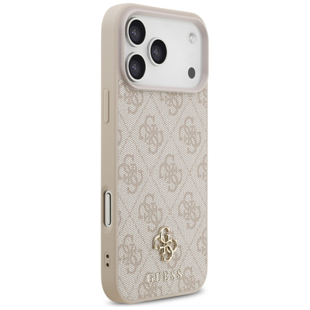 Etui Guess 4G Small 4G and Classic       MagSafe do iPhone 17 Pro Max różowy