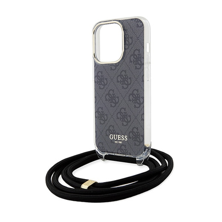 GUESS POKROWIEC CROSSBODY DO IPHONE 15 PRO MAX 6.7 HARDCASE Z WZOREM 4G