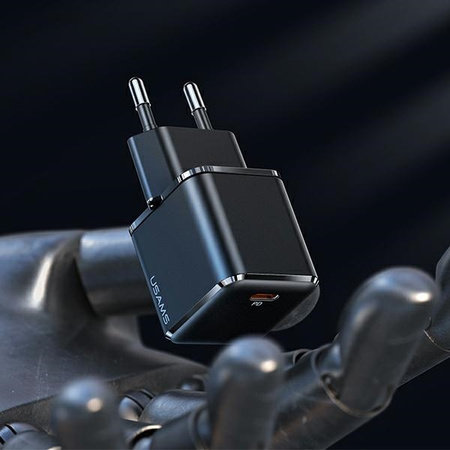USAMS ŁAD. 1xUSB-C 30W PD3.0 DO TELEFONÓW IPHONE 12 13 14 SZYBKIE ŁADOWANIE