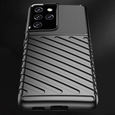HURTEL ELASTYCZNE ETUI POKROWIEC DO SAMSUNG GALAXY S22 ULTRA ANTYWSTRZĄSOWE