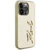 KARL LAGERFELD ETUI WRINKLED METAL SIGNATURE DO IPHONE 15 PRO MAX