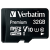 Verbatim Karta microSDHC 32GB V10+ adapter czarny/black 44083