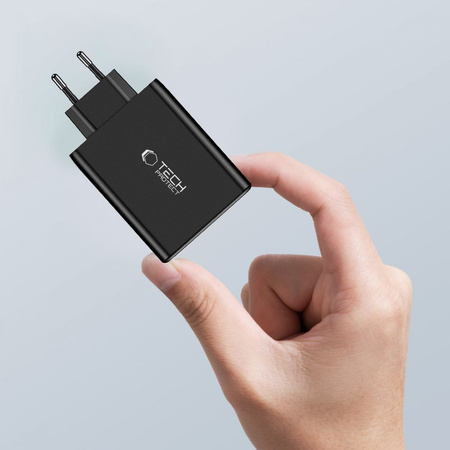 TECH-PROTECT ŁADOWARKA GŁÓWNA 4 PORTY PD100W DO TELEFONÓW SZYBKIE ŁADOWANIE