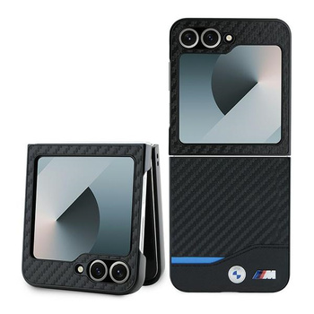 BMW ETUI HARDCASE CARBON DO SAMSUNG Z FLIP6 F741 ZŁOŻONY NAJLEPSZA OCHRONA