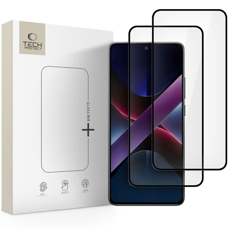 TECH-PROTECT SZKŁO HARTOWANE 2-PACK DO XIAOMI POCO X7 PRO 5G OCHRONA EKRANU