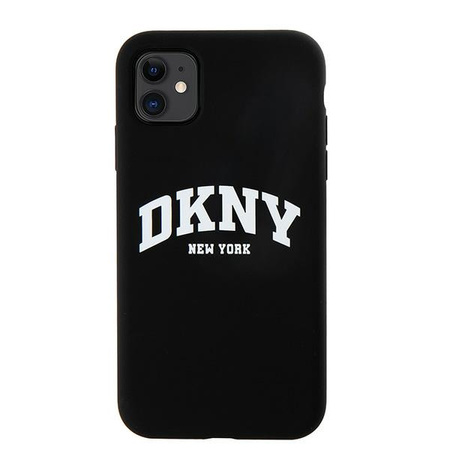 DKNY ETUI HARDCASE DO IPHONE 11 XR 6.1 Z LIQUID SILICONE DO MAGSAFE BIAŁE