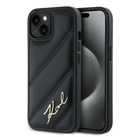 KARL LAGERFELD POKROWIEC HARDCASE DO IPHONE 15 PLUS 14 PLUS 6.7 ZE SCRIPTEM