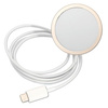 Guess zestaw ładowarka MagSafe + etui do iPhone 14 Plus 6,7" czarne 4G Print (GUBPP14MH4EACSK)