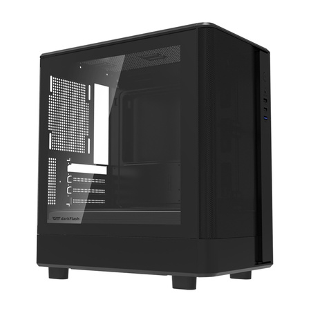 DARKFLASH OBUDOWA DB330M MESH DO KOMPUTERA ATX M-ATX Z SYSTEMEM WENTYLAC