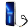 Guess GUOHCP14SHFLSB iPhone 14 6,1" niebieski/blue hardcase Flower Strap