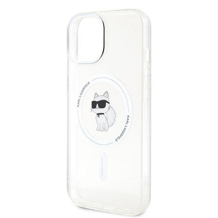 KARL LAGERFELD ETUI DO IPHONE 15 14 13 6.1 DO MAGSAFE IML TRANSPARENT
