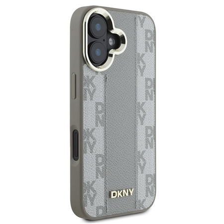 DKNY ETUI CASE DO IPHONE 16 6.1 DO MAGSAFE CHECKERED PATTERN HARDCASE