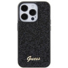 Etui Guess Disco Metal Script na iPhone 15 Pro - czarne