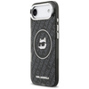 Etui Karl Lagerfeld IML Choupette Head   Logo MagSafe do iPhone Air czarny