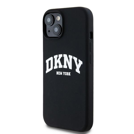 DKNY ETUI LIQUID SILICONE DO IPHONE 15 PLUS 14 PLUS 6.7 DO MAGSAFE Z LOGO