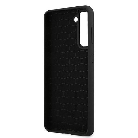 Etui BMW BMHCS21SMSILBK S21 G991 czarny/black Silicone M Collection
