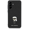 KARL LAGERFELD POKROWIEC FIXED GLITTER DO SAMSUNG GALAXY A36 LOGO METAL PIN