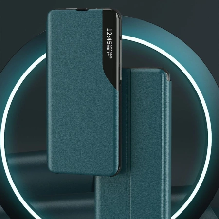 HURTEL ECO LEATHER VIEW CASE DO XIAOMI POCO M3 REDMI 9T POKROWIEC Z KLAPKĄ