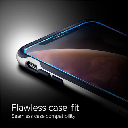 SZKŁO HARTOWANE SPIGEN GLASS FC IPHONE 11 PRO BLACK