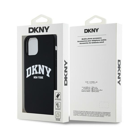 DKNY ETUI HARDCASE LIQUID SILICONE DO IPHONE 12 12 PRO 6.1 DO MAGSAFE Z