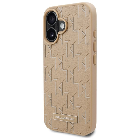 KARL LAGERFELD CASE DO IPHONE 16 6.1 DO MAGSAFE Z HOT STAMP HARDCASE