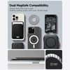 Uchwyt na telefon Spigen Dual Pop        MagSafe Phone Holder Slim szary marmur