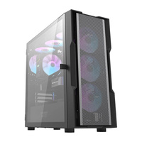 DARKFLASH OBUDA KOMPUTEROWA DK431 MESH Z 4 WENTYLATORAMI ARGB DO PC
