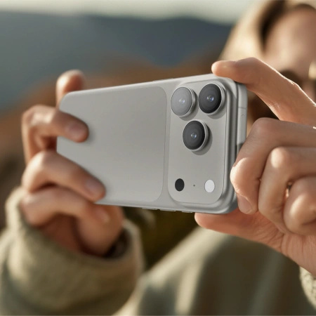 AMAZINGTHING SZKŁO OCHRONNE NA APARAT DO IPHONE 17 PRO PRO MAX Z RAMKĄ