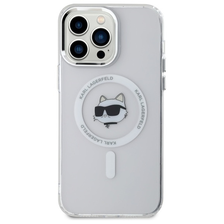 KARL LAGERFELD ETUI DO MAGSAFE DO IPHONE 13 PRO MAX Z WYKOŃCZENIEM