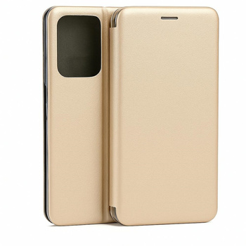 Etui Beline Book Magnetic do Redmi A5    złoty
