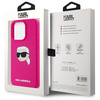 KARL LAGERFELD ETUI SILICONE KARL HEAD PRINT DO IPHONE 15 PRO 6.1 Z DO