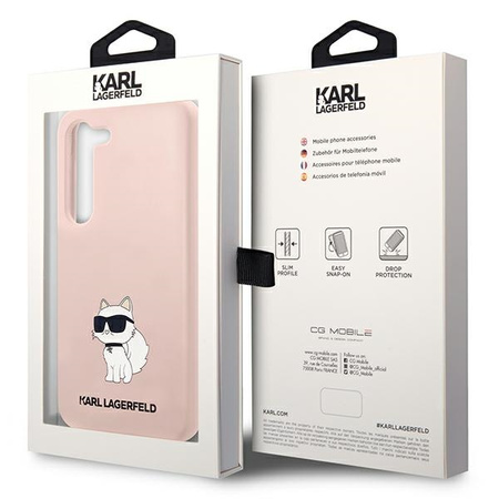 KARL LAGERFELD ETUI DO TELEFONU SAMSUNG GALAXY S23 S911 HARDCASE SILIKONOWE