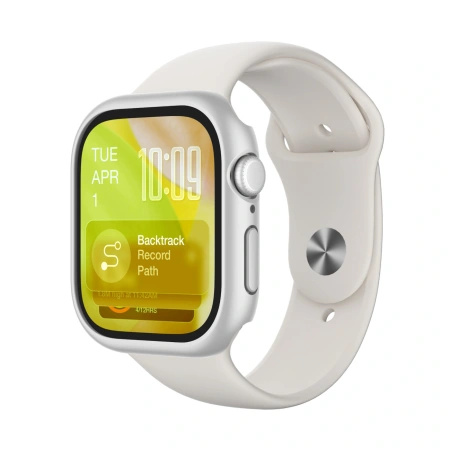 Etui ochronne AMAZINGTHING Minimal na Apple Watch Series 11 46mm - srebrne