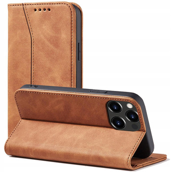 HURTEL MAGNET FANCY CASE DO IPHONE 13 PRO MAX ETUI Z PORTFELEM I PODSTAWKĄ